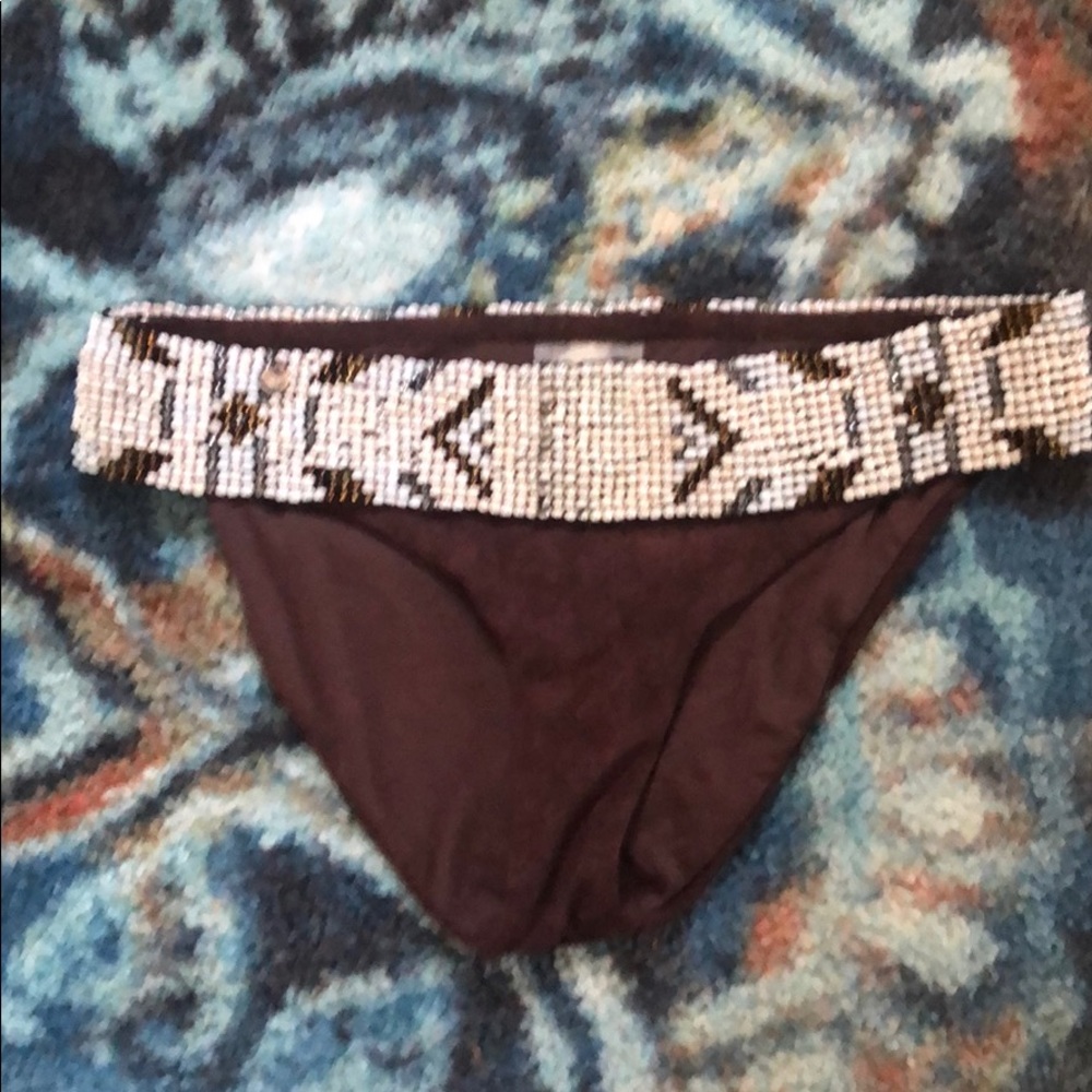 Pilyq beaded swim bottoms